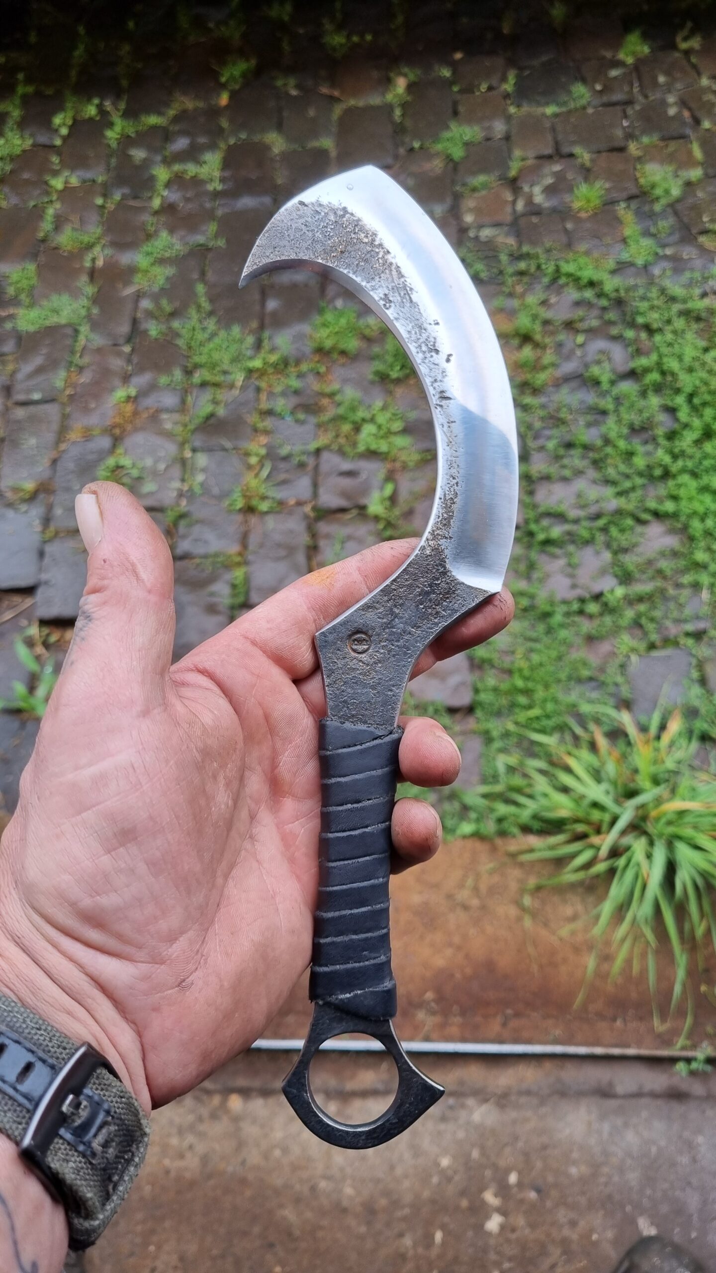 Handgeschmiedetes Universal-Mehrzweckmesser (Hand-forged universal multi-purpose knife) 6
