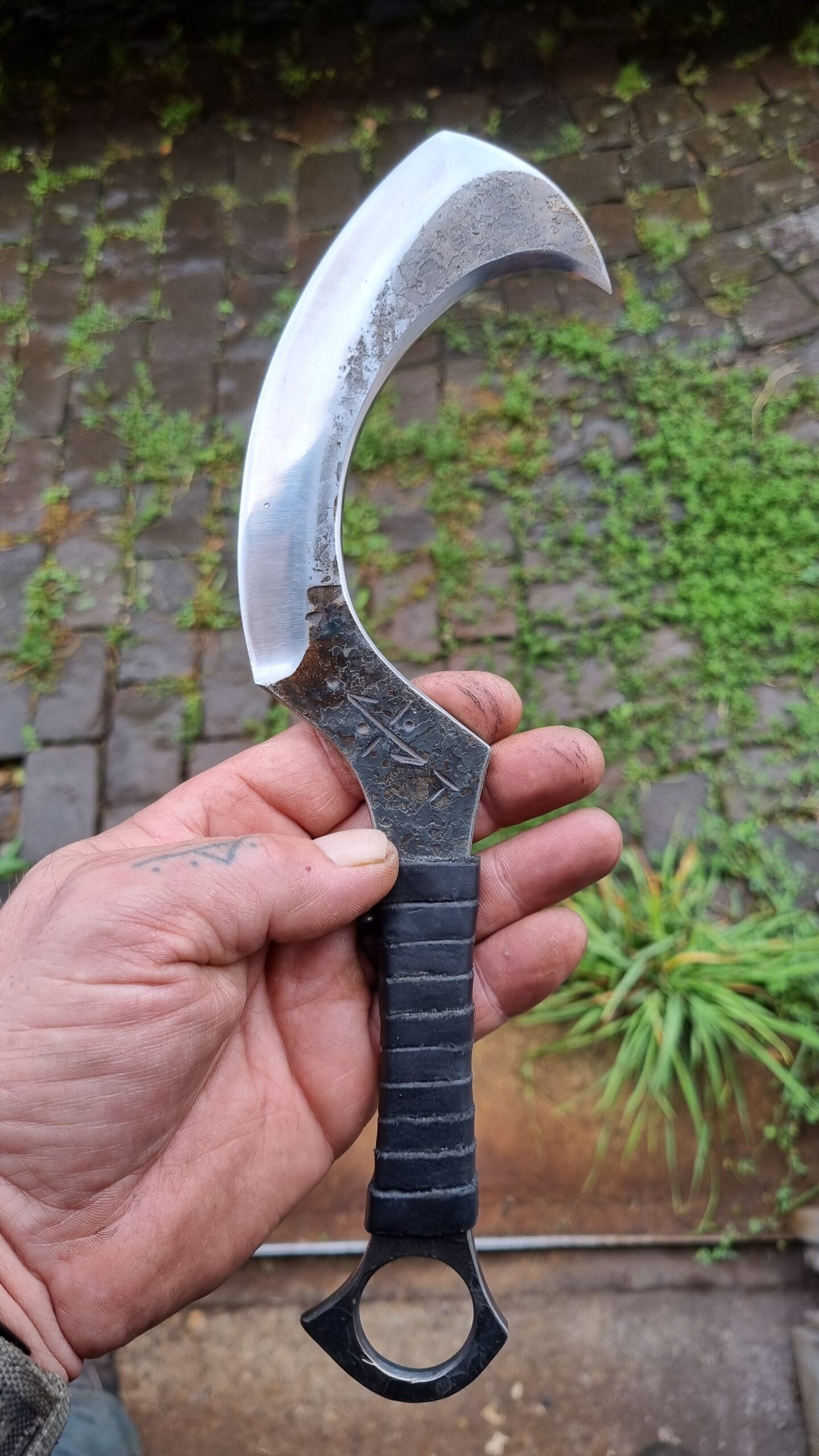 Handgeschmiedetes Universal-Mehrzweckmesser (Hand-forged universal multi-purpose knife) 5