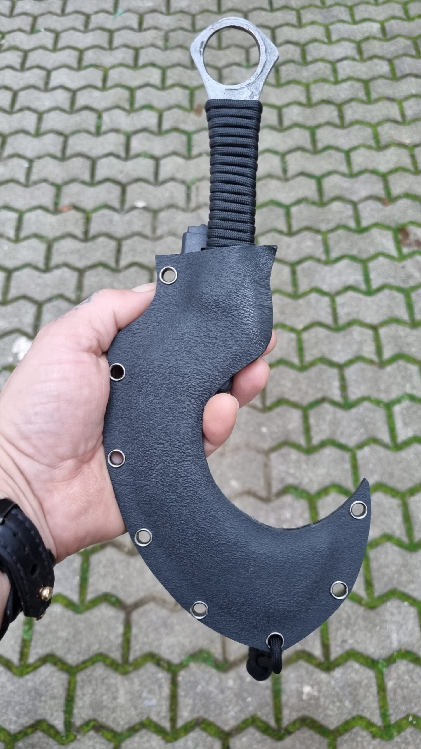 Handgeschmiedetes Mehrzweck und Arbeitsmesser (Hand-forged multi-purpose and utility knife) 5