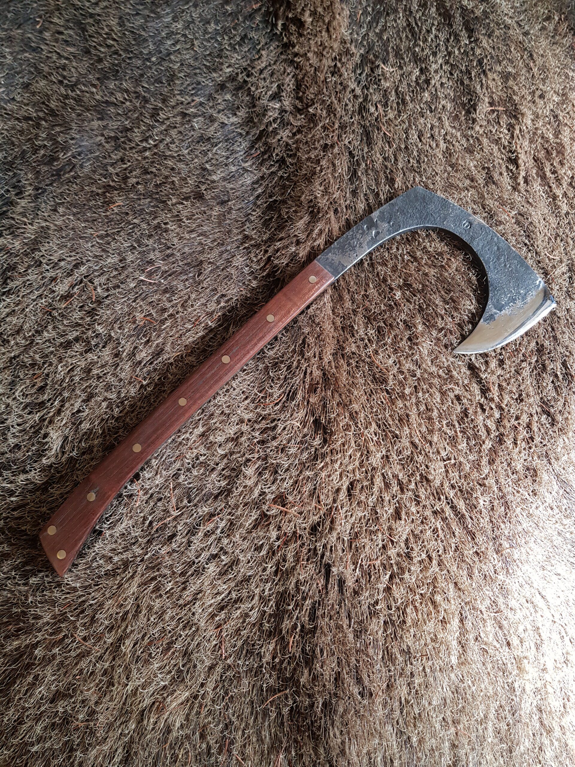 Handgeschmiedetes Full-Tang Beil (Hand-forged full-tang hatchet) 8
