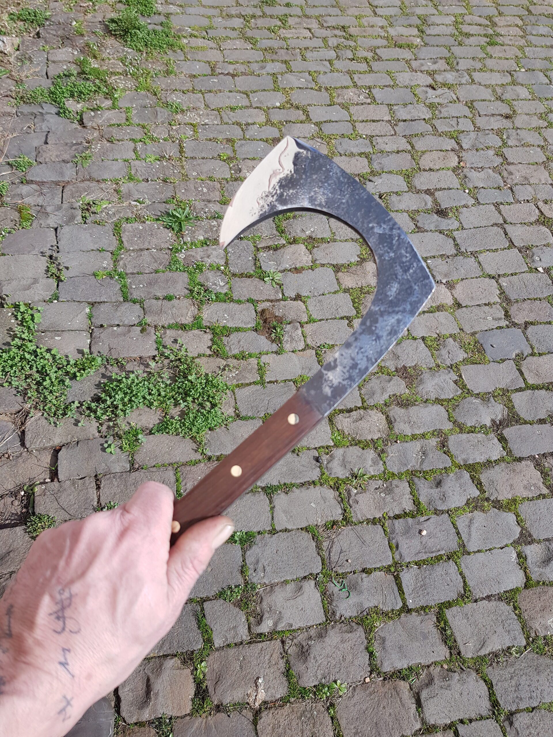 Handgeschmiedetes Full-Tang Beil (Hand-forged full-tang hatchet) 6