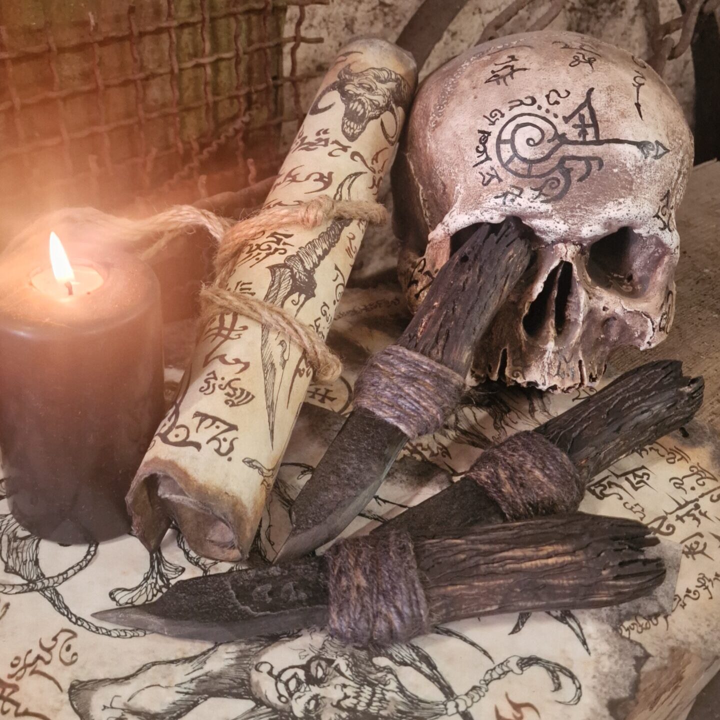 Kandarianischer Dolch - Replik aus Evil Dead Burn (Kandarian dagger - Evil Dead Burn replica) 13